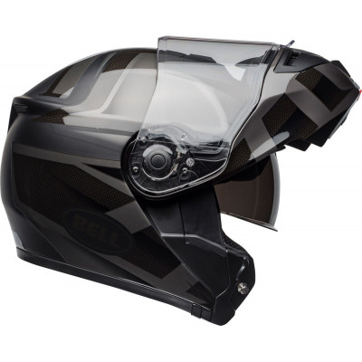 Casque BELL SRT Modular - Predator Matte/Gloss Blackout