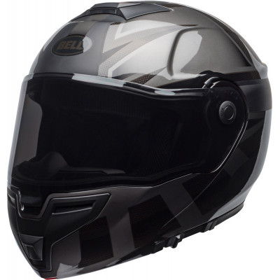 Casque BELL SRT Modular - Predator Matte/Gloss Blackout