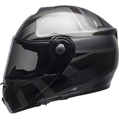 Casque BELL SRT Modular - Predator Matte/Gloss Blackout