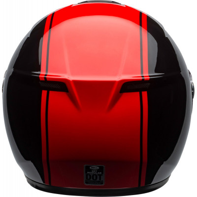 Casque BELL SRT Modular Ribbon Gloss Black/Red taille XS