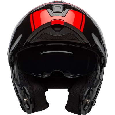 Casque BELL SRT Modular Ribbon Gloss Black/Red taille XS