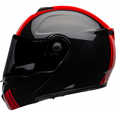 Casque BELL SRT Modular Ribbon Gloss Black/Red taille XS