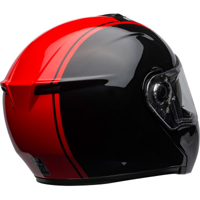 Casque BELL SRT Modular Ribbon Gloss Black/Red taille XS