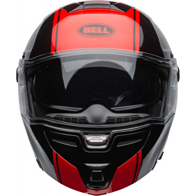 Casque BELL SRT Modular Ribbon Gloss Black/Red taille XS