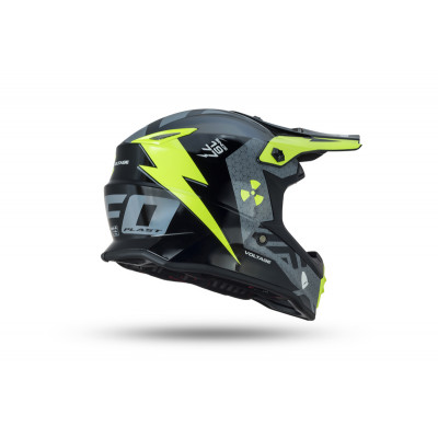 Casque UFO Voltage noir/jaune fluo taille S