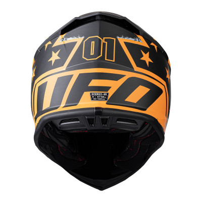 Casque UFO Intrepid - noir/rouge/orange