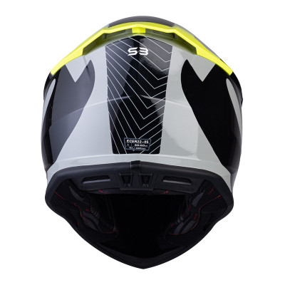 Casque UFO Intrepid - noir/jaune fluo