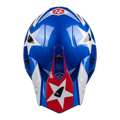 Casque UFO Captain Kid - bleu/blanc