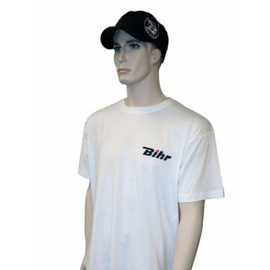 T-shirt BIHR Blanc 150g coton - taille L