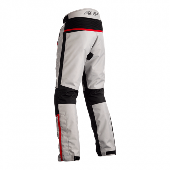 Pantalon RST Maverick CE textile - argent/noir/rouge taille M