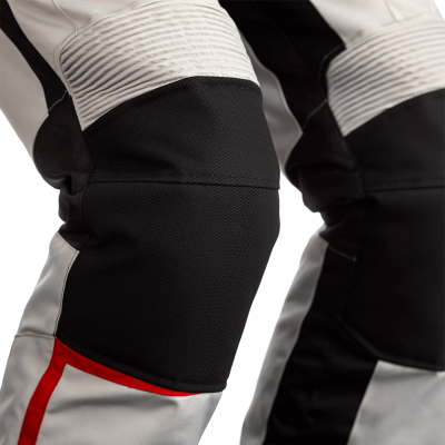 Pantalon RST Maverick CE textile - argent/noir/rouge taille M