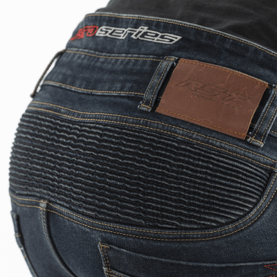 Pantalon RST x Kevlar® Aramid Tech Pro CE textile renforcé - bleu foncé taille S court