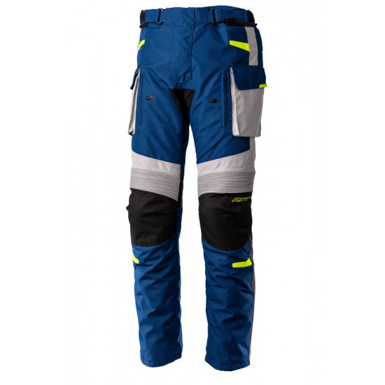 Pantalon RST Endurance CE textile - bleu navy/argent/jaune taille S