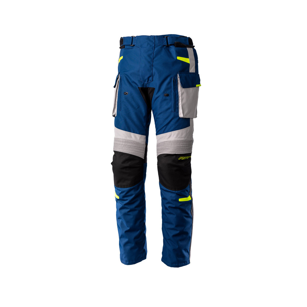 Pantalon RST Endurance CE textile - bleu navy/argent/jaune taille S