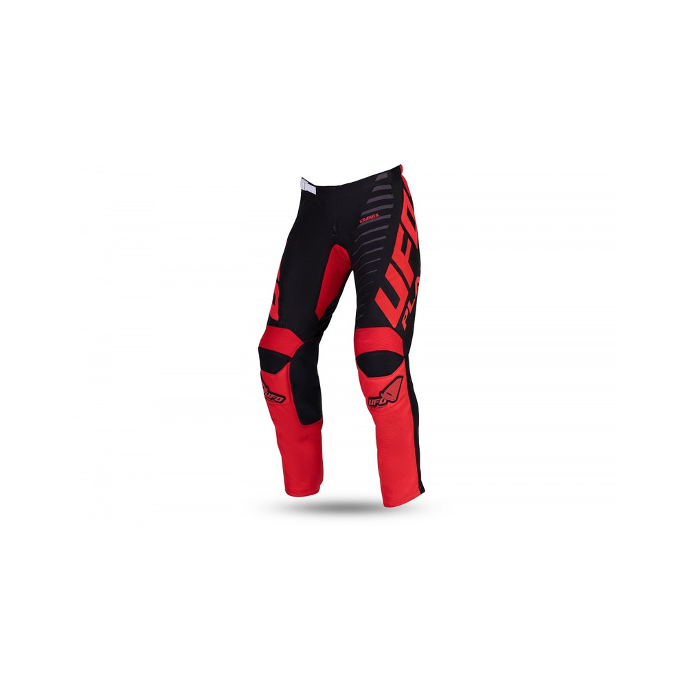 Pantalon motocross UFO Kimura noir/rouge taille 44