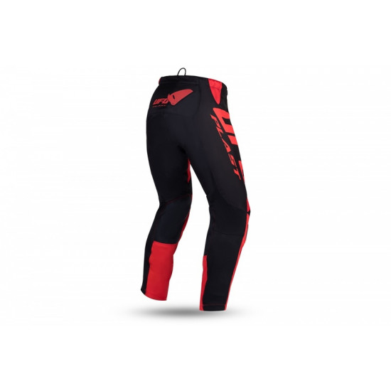 Pantalon motocross UFO Kimura noir/rouge taille 46