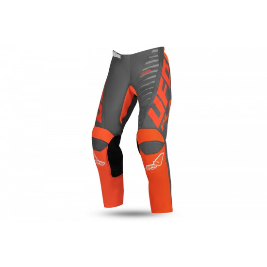 Pantalon motocross UFO Kimura gris/orange taille 44