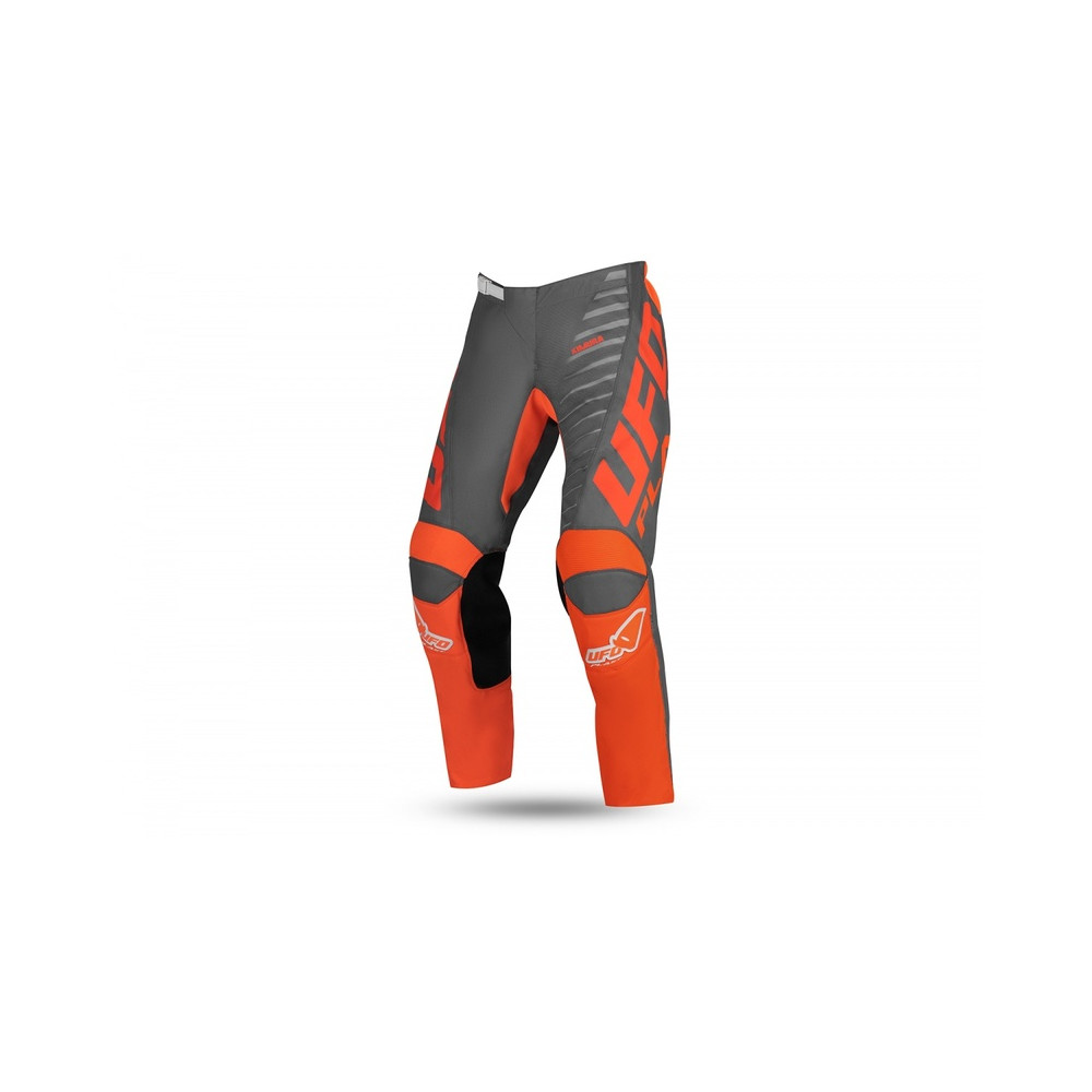 Pantalon motocross UFO Kimura gris/orange taille 44