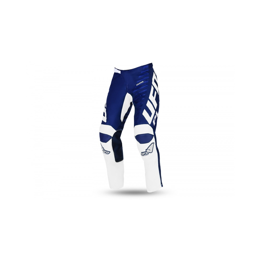 Pantalon motocross enfant UFO Kimura bleu/blanc taille 26