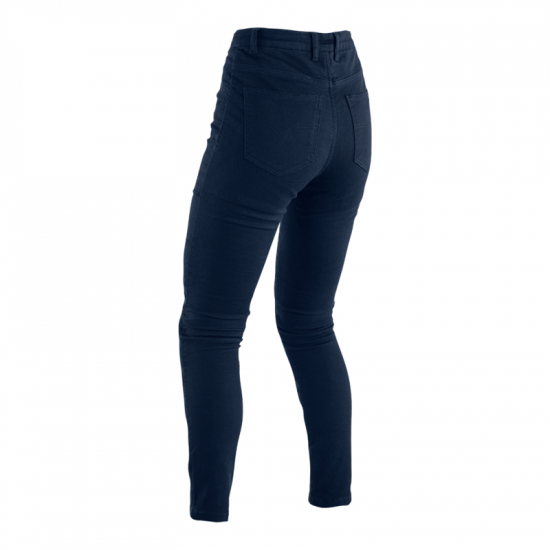 Jean RST x Kevlar® Jegging CE textile renforcé femme - bleu indigo taille XL court