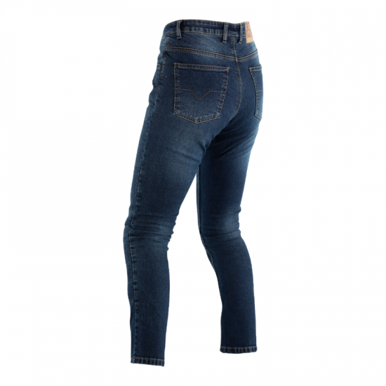 Jean RST x Kevlar® Tapered-Fit CE textile renforcé femme - Midnight Blue taille XS court