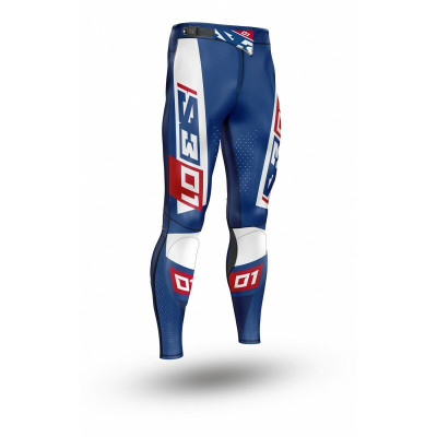 Pantalon S3 Collection 01 - Patriot rouge/bleu taille 38