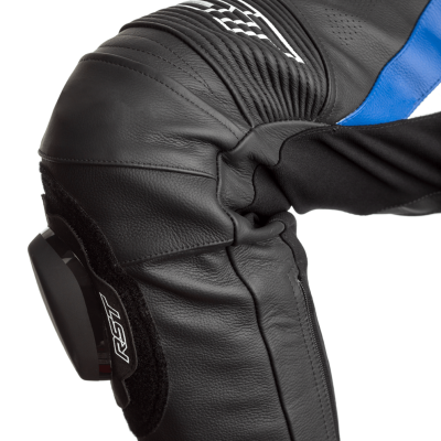 Pantalon RST Tractech Evo 4 CE cuir - noir/bleu/blanc taille XL