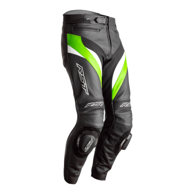 Pantalon RST Tractech Evo 4 CE cuir - noir/vert/blanc taille S