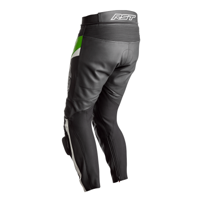 Pantalon RST Tractech Evo 4 CE cuir - noir/vert/blanc taille L