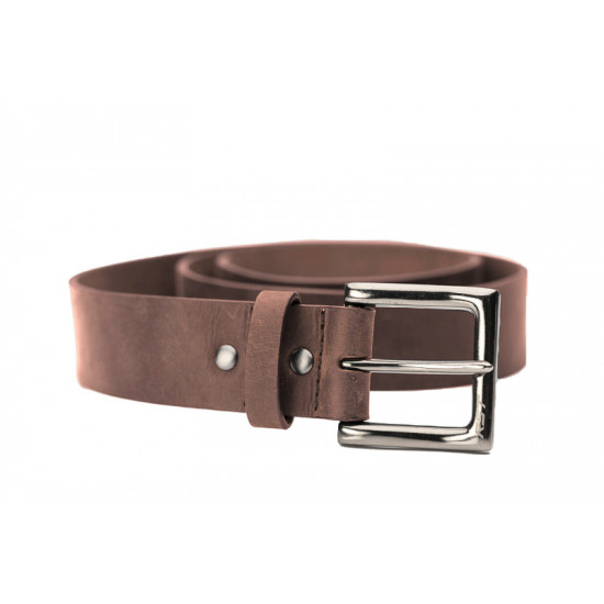 Ceinture cuir RST - marron taille L