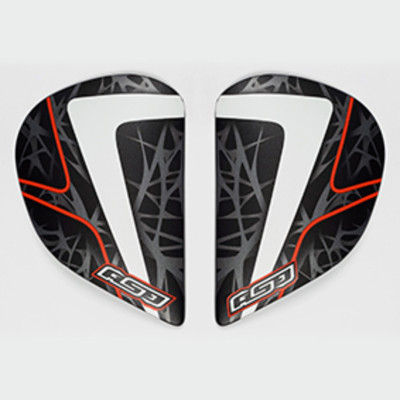 Platine écran ARAI Super AdSis J Sting red casque intégral