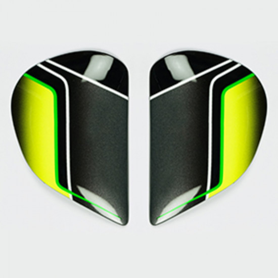 PLATINE ECRAN ARAI SAJ ELECTRIC GREEN CASQUE INTEGRAL