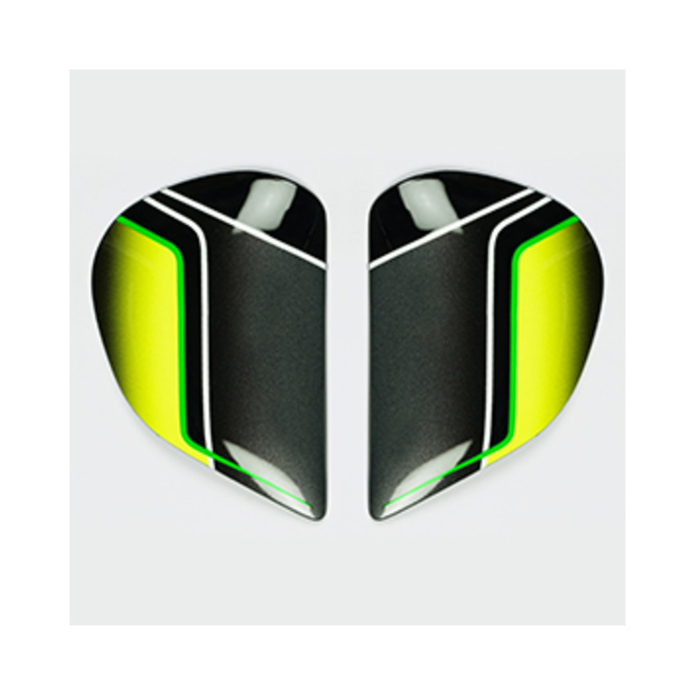 PLATINE ECRAN ARAI SAJ ELECTRIC GREEN CASQUE INTEGRAL