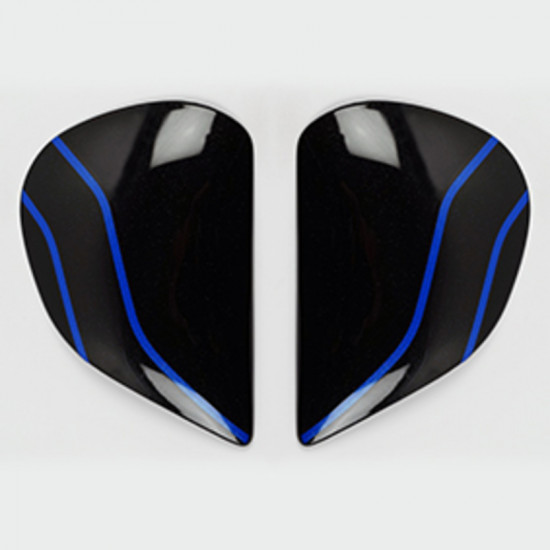 PLATINE ECRAN ARAI SAJ FIELD BLUE CASQUE INTEGRAL