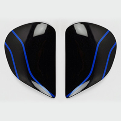 PLATINE ECRAN ARAI SAJ FIELD BLUE CASQUE INTEGRAL