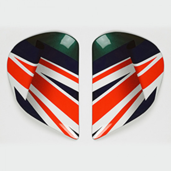 PLATINE ECRAN ARAI SAJ UNION JACK CASQUE INTEGRAL