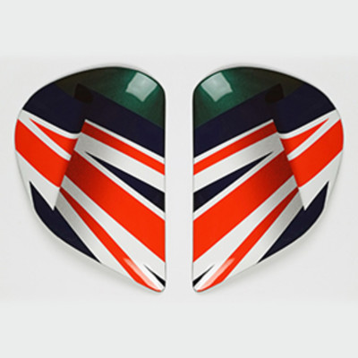 PLATINE ECRAN ARAI SAJ UNION JACK CASQUE INTEGRAL