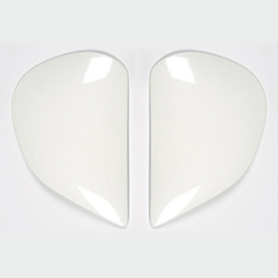 Plaques pivot ARAI Super AdSis J (LRS) Diamond White pour casques RX-7 GP/Viper/Astro-Light/Quantum/Quantum-ST/Quantum-ST PRO/Ch