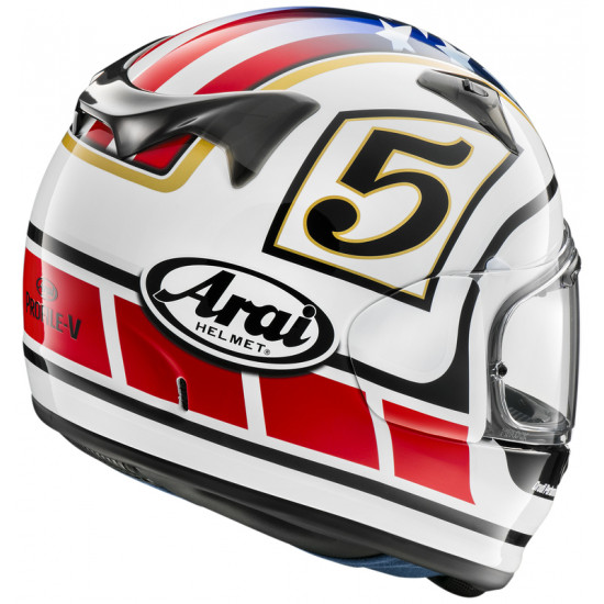 Casque ARAI Profile-V Edwards Legend blanc