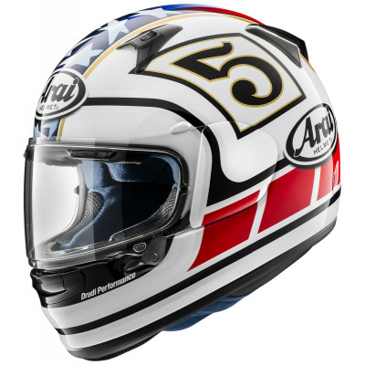 Casque ARAI Profile-V Edwards Legend blanc