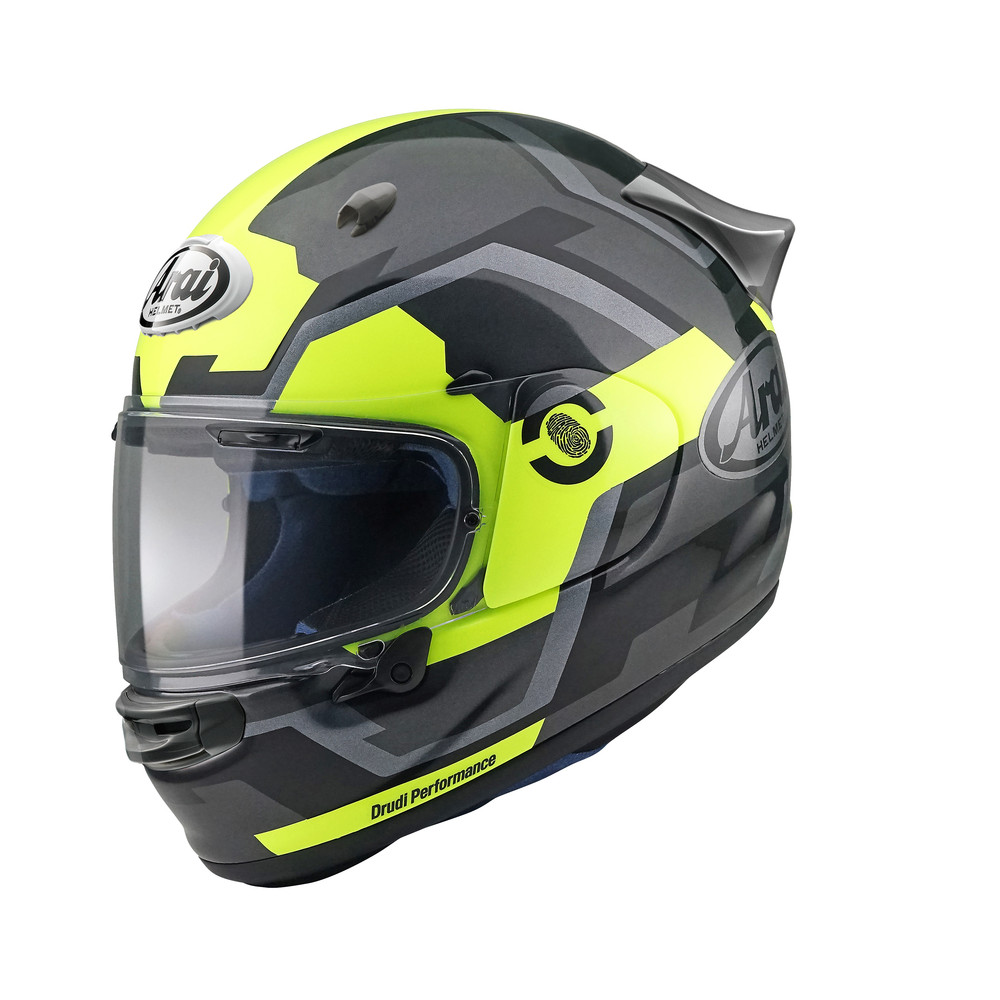 Casque ARAI Quantic Face Fluor Yellow