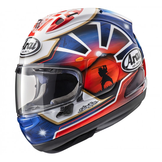 Casque ARAI RX-7V EVO Pedrosa Spirit Blue