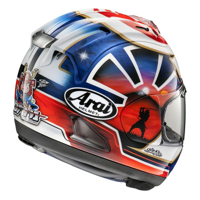 Casque ARAI RX-7V EVO Pedrosa Spirit Blue