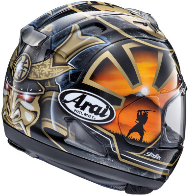 Casque ARAI RX-7V EVO Pedrosa Spirit Gold