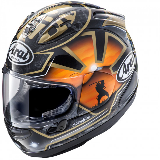 Casque ARAI RX-7V EVO Pedrosa Spirit Gold