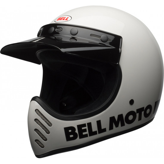 Casque BELL Moto-3 - Classic White