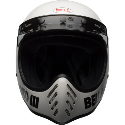 Casque BELL Moto-3 - Classic White