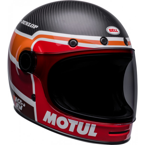 Casque BELL Bullitt Carbon - RSD Mulhollhand Mat/Brillant Noir/Rouge