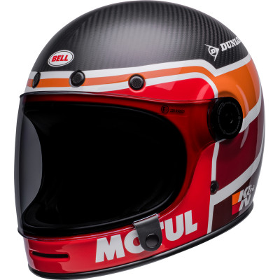 Casque BELL Bullitt Carbon - RSD Mulhollhand Mat/Brillant Noir/Rouge