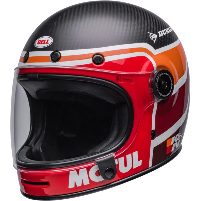 Casque BELL Bullitt Carbon - RSD Mulhollhand Mat/Brillant Noir/Rouge